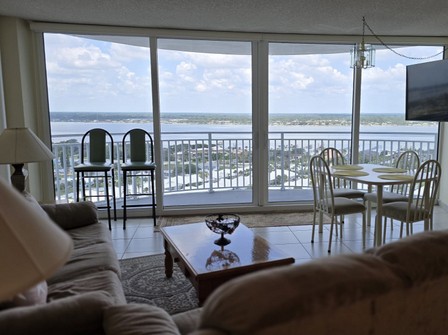 Living Area Features Both a 
        
        Queen Sleeper and Twin Sleeper